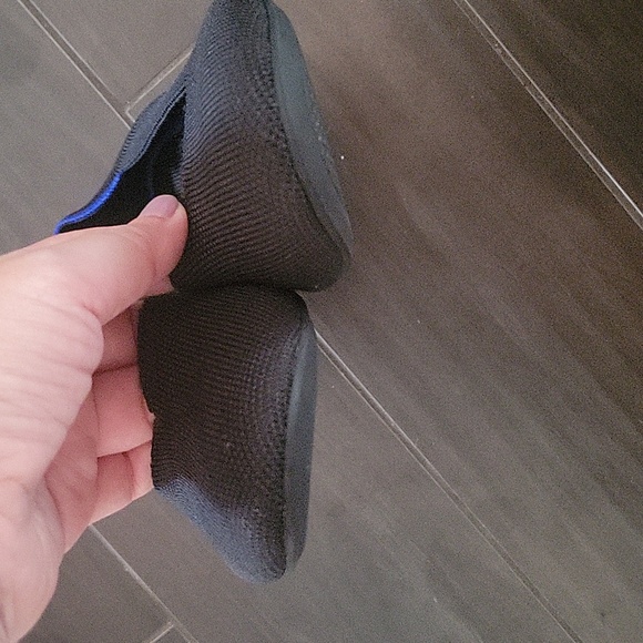 Rothy’s classic black round toes flats EUC size 9 - Picture 2 of 7